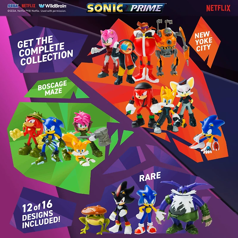 Sonic Prime Deluxe Box A Collectible Figure Set
