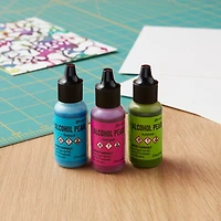 6 Packs: 3 ct. (18 total) Ranger Tim Holtz® Alcohol Ink Pearl Kit 2