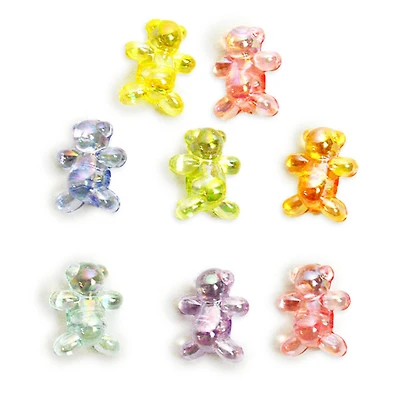 Dress It Up Balloon Bears Multicolor Animal Embellishments