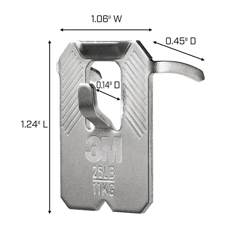 3M CLAW™ Drywall Picture Hangers Variety Pack