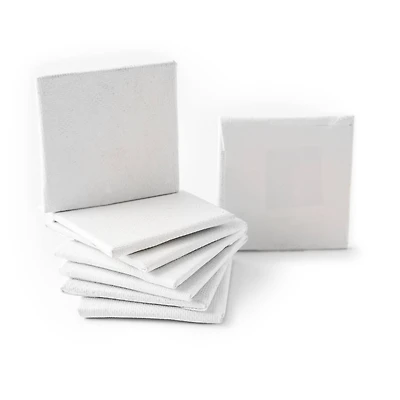8 Pack 2" x 2" Mini Canvas Panels by Artist's Loft™ Necessities