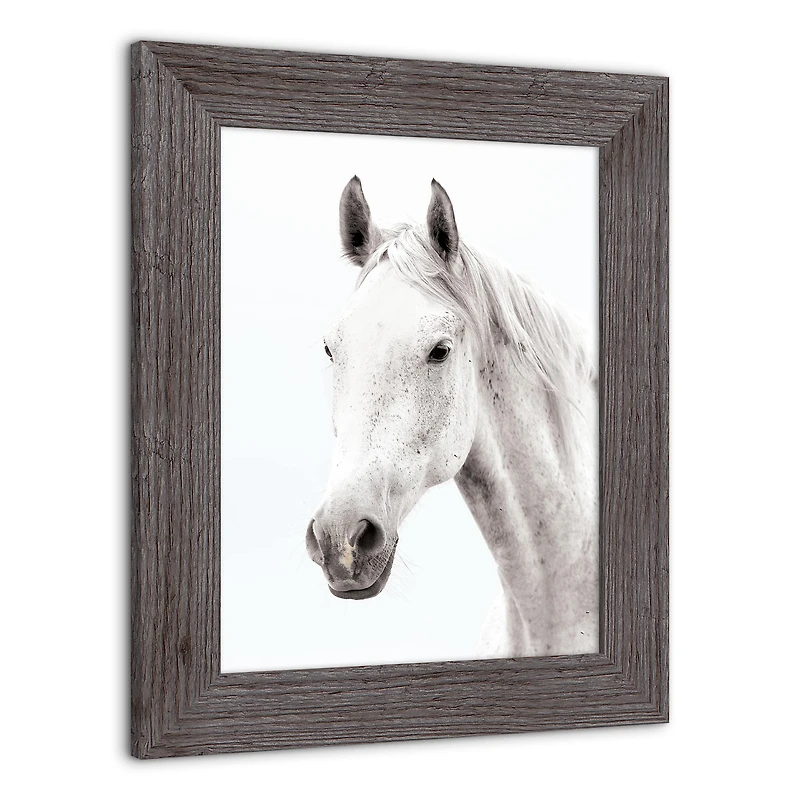 White Horse Western Framed Print