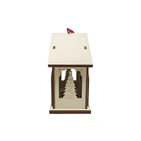 3.75" Unfinished Christmas House DIY LED Wood Ornament by Make Market®