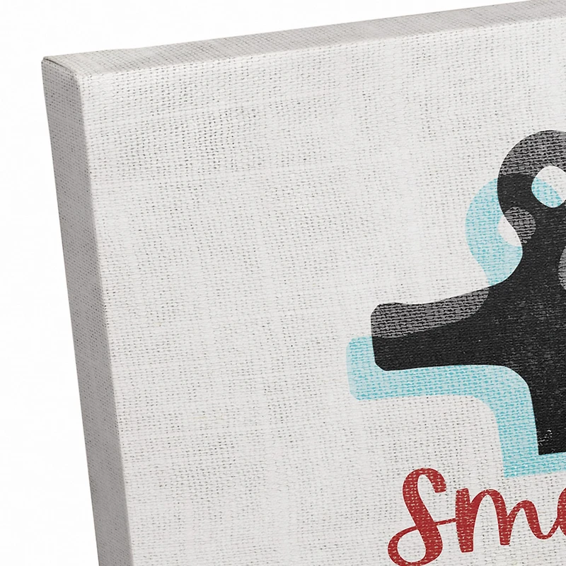 Smooth Sailing Anchor Canvas Wall Art