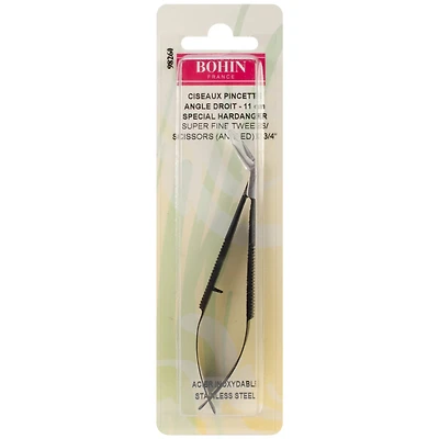Bohin 4.375" Hardanger Embroidery Scissors Tweezers