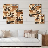 Designart - Tropical Leaf Silhouettes and Shapes I