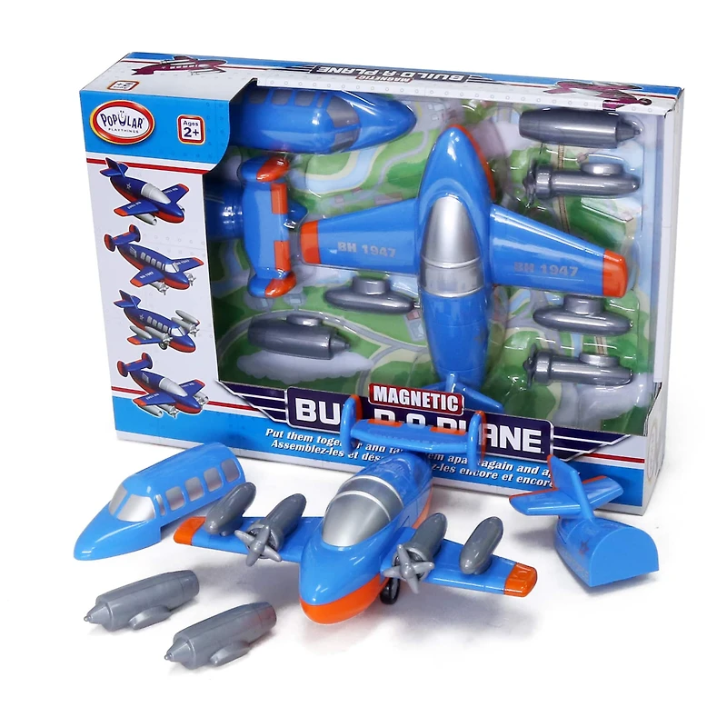 Popular Playthings® Magnetic Build-a-Plane™