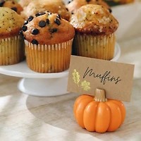 Kate Aspen Orange Pumpkin Place Card Holders, 6ct.