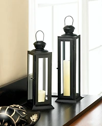 12" Tall Sleek & Lean Star Cutout Lantern