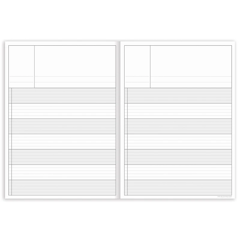 TF Publishing Professional Kraft 7.5" x10.25" Teacher Record Grade Book