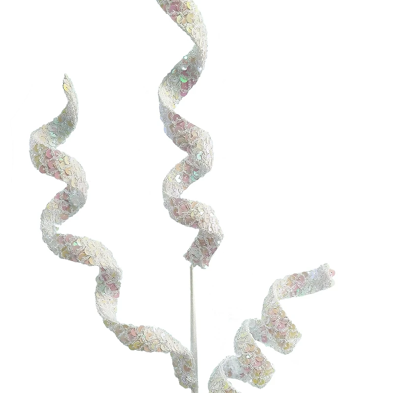 27" Iridescent Sequin Curls Stem by Ashland®