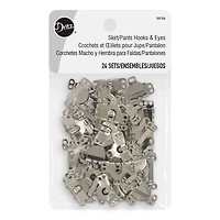 Dritz® Nickel Sew-On Hook & Eye Closures
