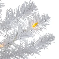 3ft. Pre-Lit Snow White Artificial Christmas Tree