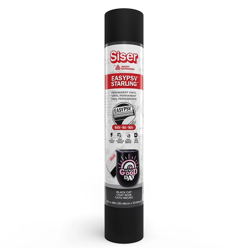 Siser® EasyPSV® Starling™ Matte Permanent Adhesive Vinyl by Avery Dennison
