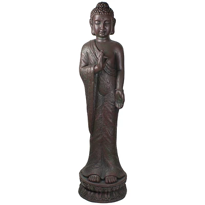 33" Standing Buddha Outdoor Garden Statue