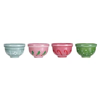 Hello Honey® 4.5" Holiday Stoneware Bowl Set