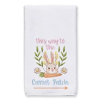 This Way To Carrot Patch 16" x 25" Tea Towel - Set of 2