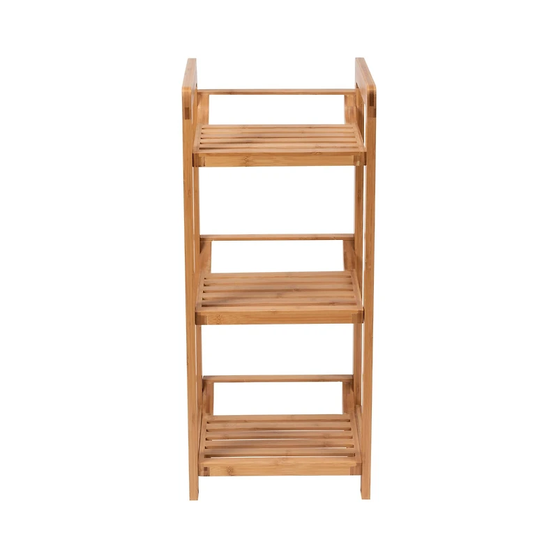 Organize It All 28" Lohas 3-Tier Bamboo Shelving Tower
