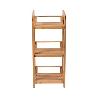 Organize It All 28" Lohas 3-Tier Bamboo Shelving Tower