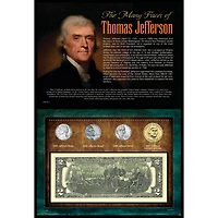 Many Faces of Thomas Jefferson Coin & Currency