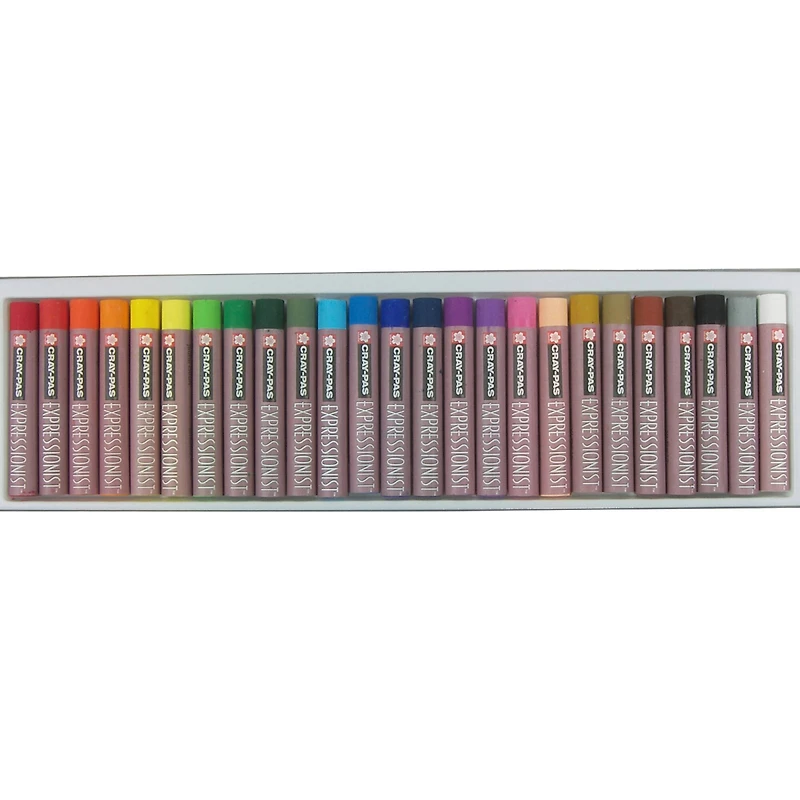 Sakura Cray-Pas Expressionist Oil Pastel Set, 25-Colors