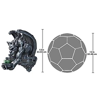 Design Toscano Whitechapel Manor Gargoyle Wall Sconce