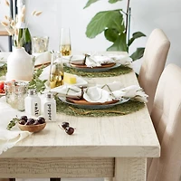 DII® Woven Paper Round Placemats