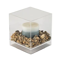 Organize It All 6" Multipurpose Clear Acrylic Cube