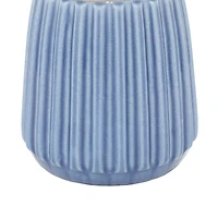 24" Blue Ceramic Coastal Table Lamp