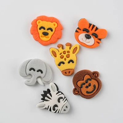 PME Cake Sweet Street® Zoo Animals Icing Decorations