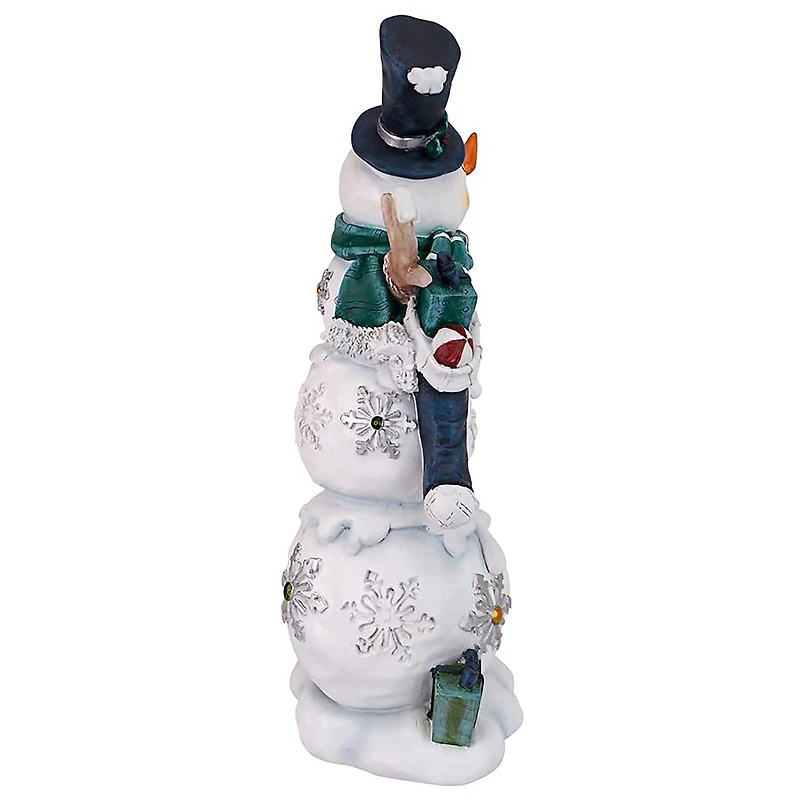 Design Toscano 17" Avalanche the Welcome Snowman Statue