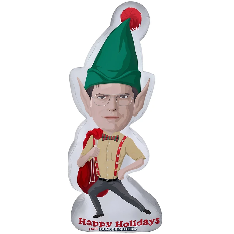 6ft. Photorealistic Airblown® Inflatable Stylized Dwight from The Office