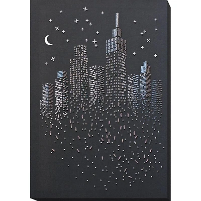 Abris Art Glitter of the Night Lights Deco Scenes Bead Embroidery Kit