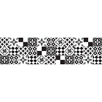 Crearreda Black & White Azulejos Peel & Stick Backsplash