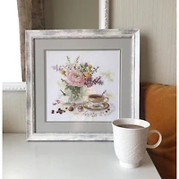Alisa Morning Coffee Cross Stitch Kit