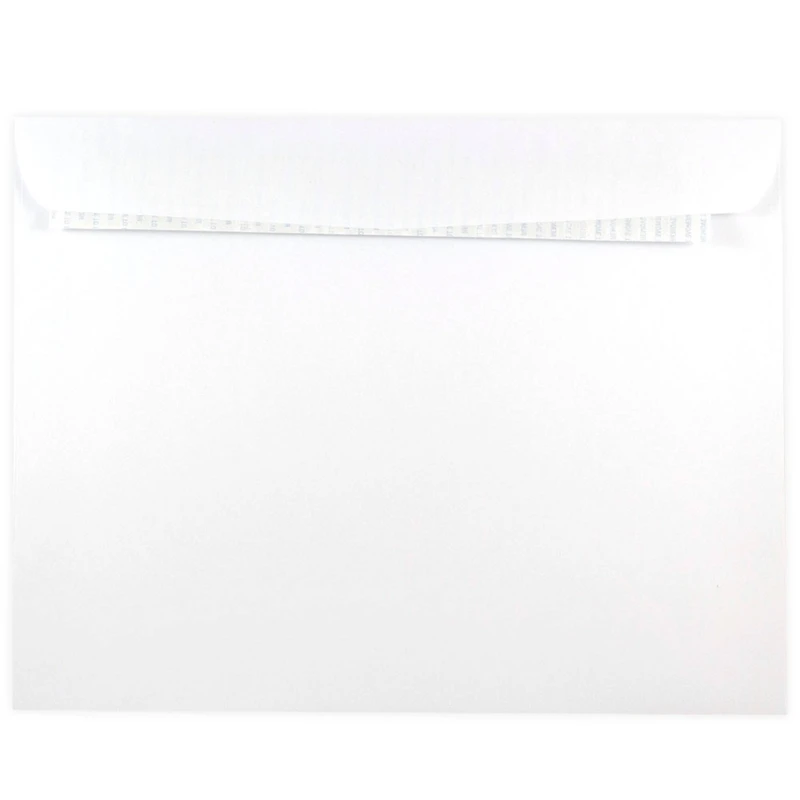 JAM Paper 10" x 13" White Booklet Envelopes
