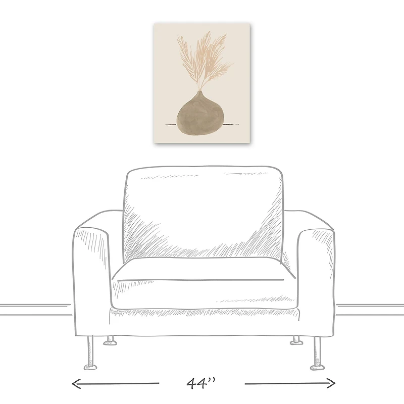 Casual Bohemian 16" x 20" Canvas Wall Art