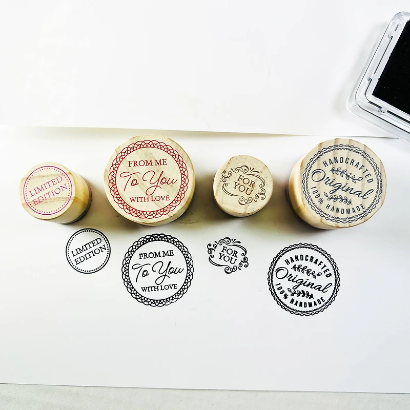 Round Makers Wood Stamp Set by Recollections™