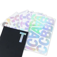 Iridescent Foil Alphabet Stickers by Recollections™ 