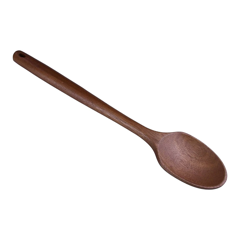 13" Acacia Wood Solid Spoon by Makery™