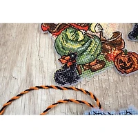 Letistitch Halloween Toys Plastic Canvas Counted Cross Stitch Kit