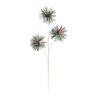28" Red, White & Green Thistle Stem by Ashland®