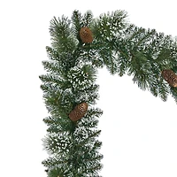 9ft. Snowy Garland