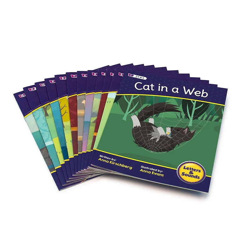 Junior Learning® Letters & Sounds Phase 3 Set 2 Fiction Educational Learning Set