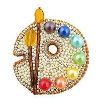 BP-223C Art Palette Brooch Beadwork Kit