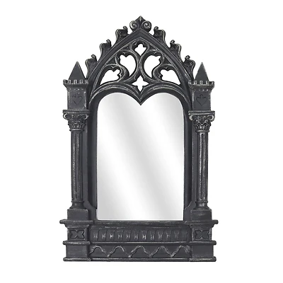10.5" Black Arch Mirror Tabletop Décor by Ashland®
