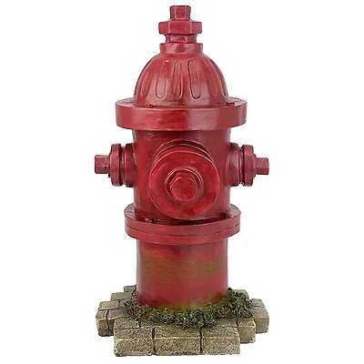 Design Toscano 14" Dog's Second Best Friend Fire Hydrant Statue