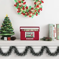 Mr. Christmas 10" Santa's Boom Box Radio