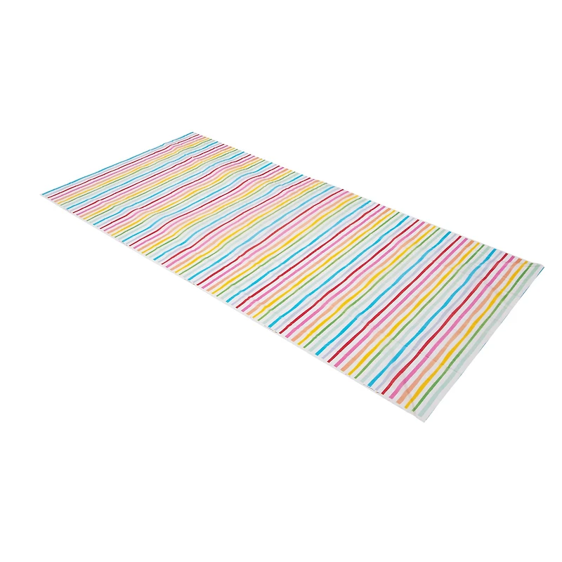 108" Rainbow Plastic Table Cover by Celebrate It™