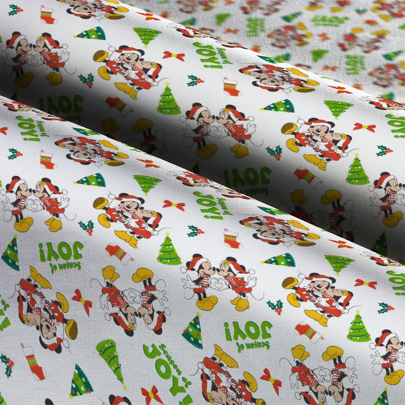 Disney® Mickey & Minnie Christmas Cotton Fabric